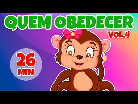 Quem Obedecer Vol. 4 - Giramille 26 min | Desenho Animado Musical