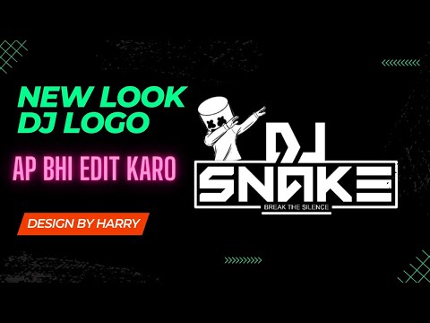 DJ LOGO  EDITING SIKHO |@design_by_harry  #video