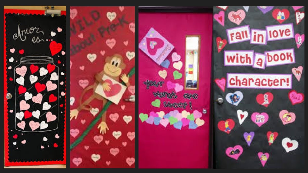 LAS PUERTAS MAS HERMOSAS PARA SAN VALENTÍN/ IDEAS PARA DECORAR LA PUERTA DEL SALÓN #sanvalentin2024