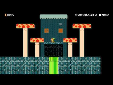 The Triforce Dungeon by Jon - Super Mario Maker - No Commentary 1AF