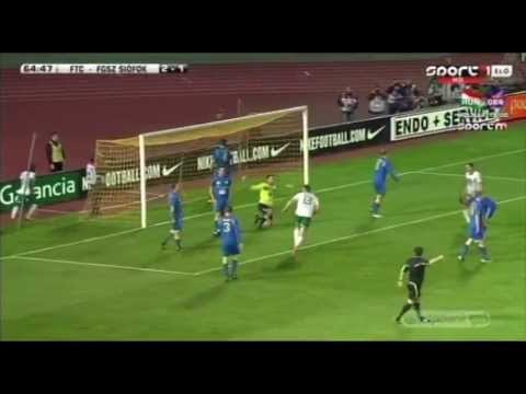 23. forduló Ferencvárosi TC - FGSZ Siófok 4-2 Böde Dániel harmadik  gólja
