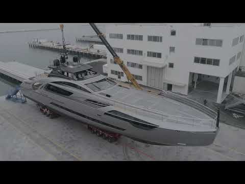 Luxury Yacht - Pershing 140 - The Launch Cerimony - Ferretti Group