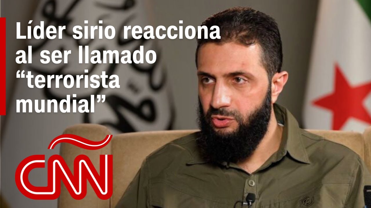 Entrevista | El líder rebelde sirio habla con CNN y reacciona al ser llamado “terrorista mundial”