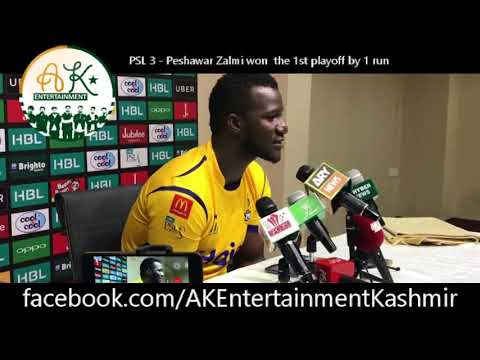 Darren Sammy Funny Dubbing - PSL 3 by AK Entertainment Rawalakot
