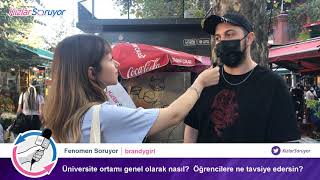 Bilgi Üniversitesi'nin ortamı nasıldı? Öğrencilere tavsiyelerin neler?