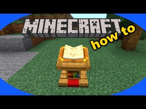 How to Craft and Use a Lectern in Minecraft