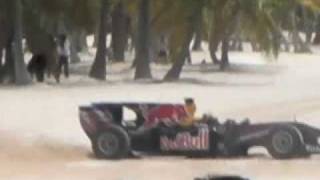 preview picture of video 'The 1st Formula 1 at the Beach by Red Bull Racing Team'