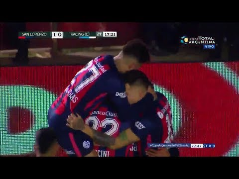 San Lorenzo vs Racing de Córdoba (1-0) Copa Argentina 2018 32vos de Final