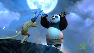 Kung Fu Panda - Panda VS Master Monkey Saves villagers