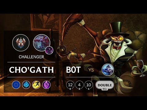 Cho'Gath Bot vs Ashe - EUW Challenger Patch 9.15