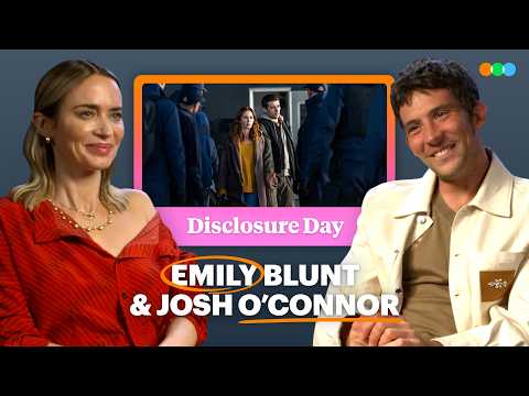 Emily Blunt and Josh O'Connor Talk Spielberg, Disclosure Day and Colin Firth