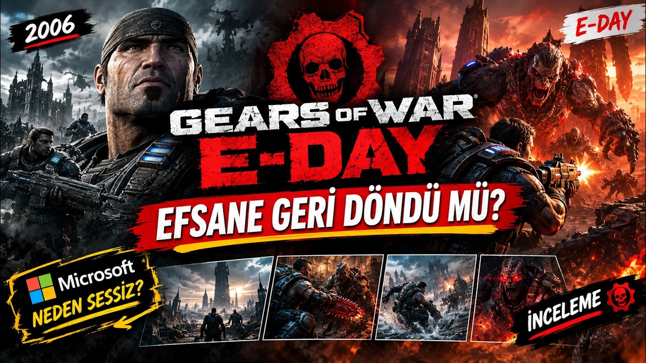 Microsoft'un Üvey Evladı: Testere, Kan ve Aksiyon! Gears of War E-Day İnceleme