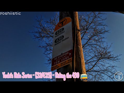 The Shopping Nutcracker | Yoshi's Ride Series {S2-E23} - Riding the 430 🚌 - {MBTA}