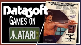Datasoft Games on you Atari 8bit