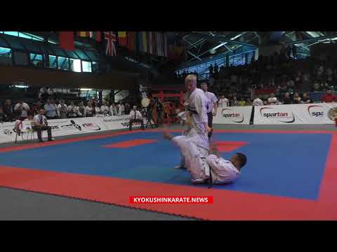 33rd EC IKO, 1/16 -70 Omar Alrabiah (Kuwait) - Adam Kawka (Poland, aka)