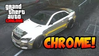 GTA 5 Online How to Get Chrome Paint Job for Free Without Winning Any Races