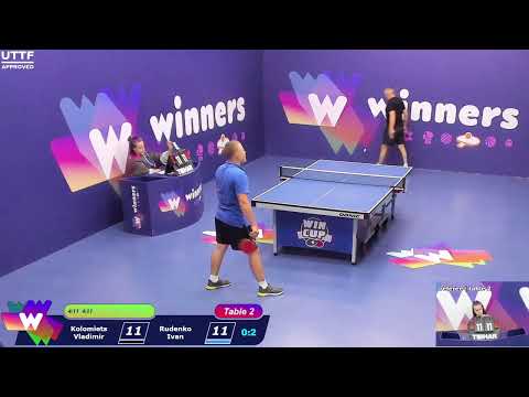WINners CUP table 2  28.10 Kolomiets Vladimir - Rudenko Ivan  20:15