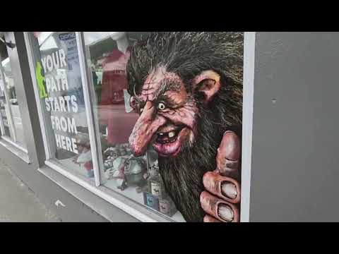 A walk around the small town of Maloy Norway from our Atlas Cruise