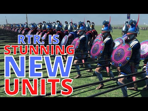 The STUNNING NEW UNITS of MACEDON in RTR: Imperium Surrectum [v0.5] - Antigonids Unit Roster Guide