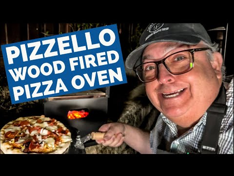 The PIZZELLO Portable Wood Fired Pizza Oven - PIZZA COOK!