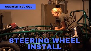 Exocet Short Hub, Quick Release, and Steering Wheel Install
