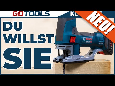 Die neuen TOP 18V-Akku Stichsägen von Bosch! Präziser als je zuvor! GST 18V-155 SC & BC!