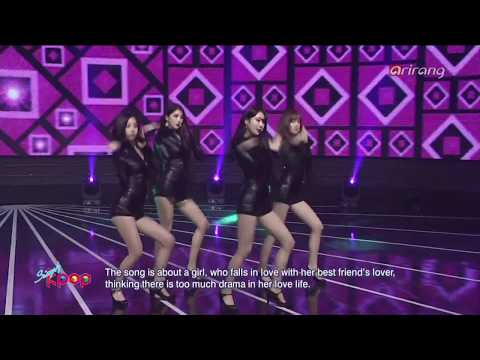 Nine Muses  Drama  30 01 2015 Arirang TV Simply Kpop Live