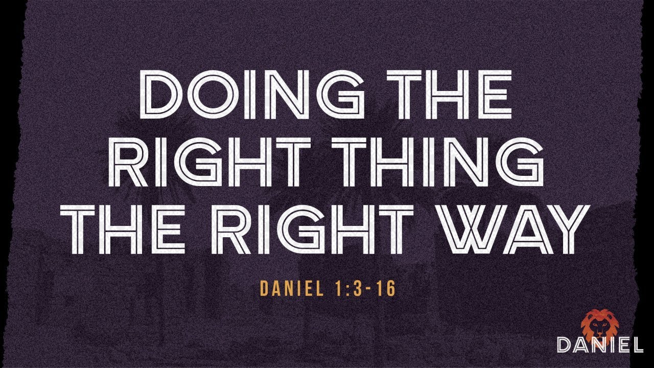 Doing the Right Thing the Right Way