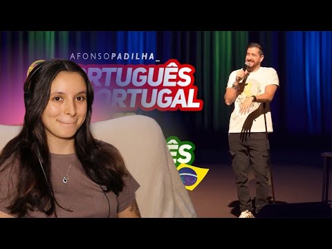 AFONSO PADILHA - PORTUGUÊS DE PORTUGAL vs PORTUGUÊS BRASIL