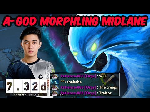 Abed Morphling MIDLANE PRO SKILL STOMP PUB New Patch 7.32d Dota 2