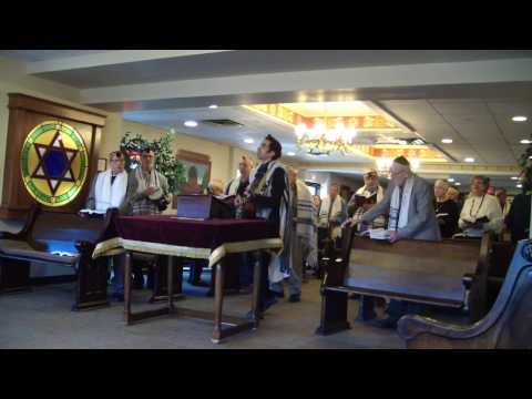 Exerpts from Beth Jacob's Rosh Chodesh service at Shalom Village