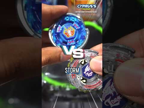 STORM PEGASUS 7-60T vs LIGHTNING L-DRAGO 6-60LF  #beyblade #ベイブレード @Sanu5384
