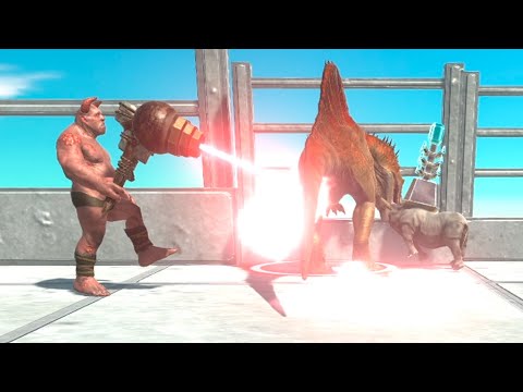 PLASMA OGRE LORD & LIGHTNING RHINOCEROS vs EVERY UNIT   Animal Revolt Battle Simulator
