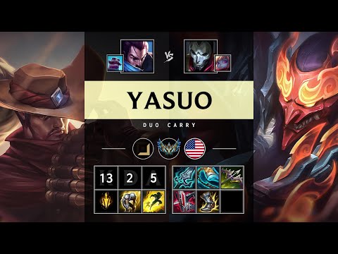Yasuo ADC vs Jhin: Triple Kill, Dominating - NA Challenger Patch 14.23