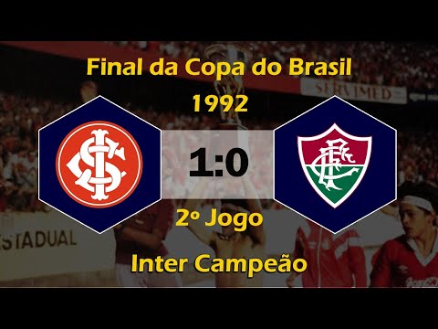 13/12/1992 - Internacional Campeão da Copa do Brasil 1992