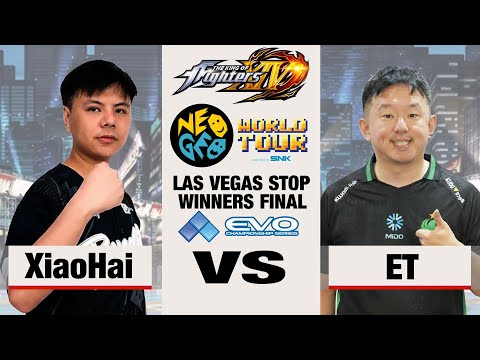 ET vs XiaoHai (小孩) - KOF XIV Neo Geo World Tour Season 1 Las Vegas Stop EVO 2018 Winners Final