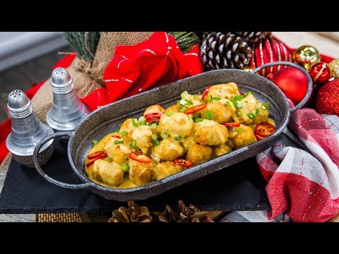 Homemade Tots with Spicy Cheese Sauce - Home & Family