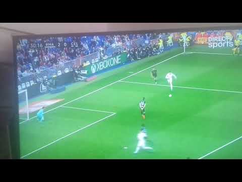 GOL REAL MADRID, BALE PONE CON UN GOLAZO EL 2 - 0