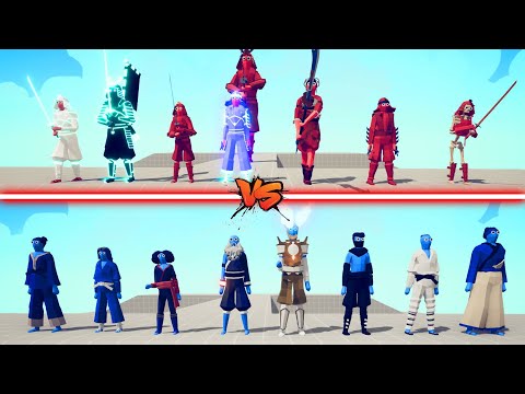 SAMURAI TEAM vs TAEKWONDO TEAM | TABS - Totally Accurate Battle Simulator