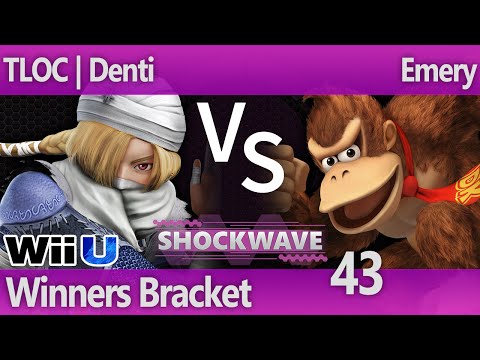 SW 43 Smash 4 - TLOC | Denti (Sheik) vs Emery (DK) - Winners Bracket