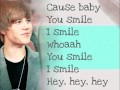 Justin Bieber - U smile - lyrics