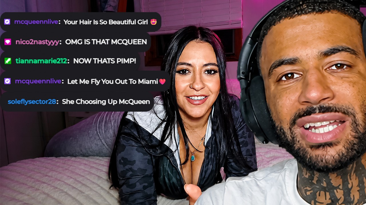 McQueen Rizzes UP BADDIES ON TWITCH... ❤️😍