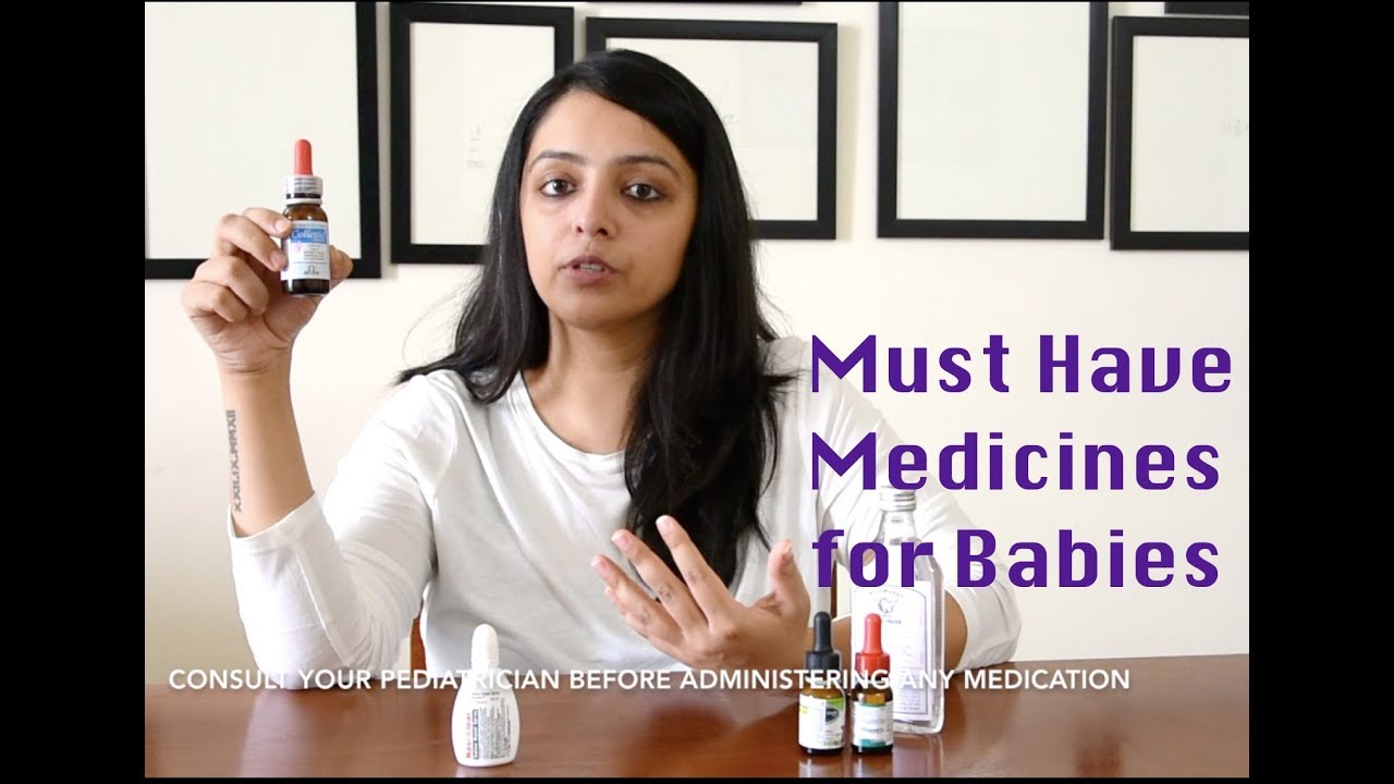 Must Have Baby Medicines | Baby First-Aid Essentials (0-6 months)