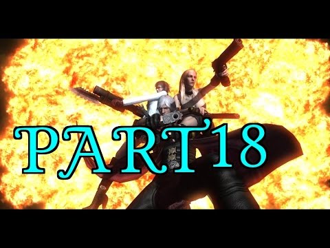 Devil May Cry 4 HD Gameplay Walkthrough Part 18- Fire Puppys