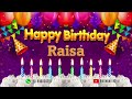 Raisa Happy Birthday To You Happy Birthday Song Name Raisa