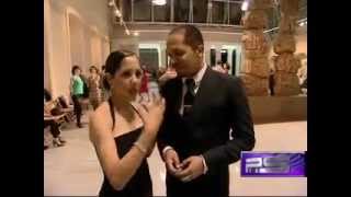 Frank Obregon y Jenny Gil en Tbilisi, Georgia