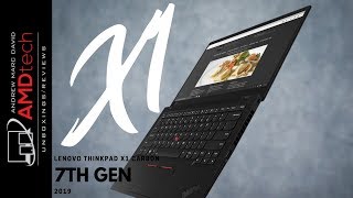 Lenovo ThinkPad X1 Carbon G7 Black (20QD003DRT) - відео 2