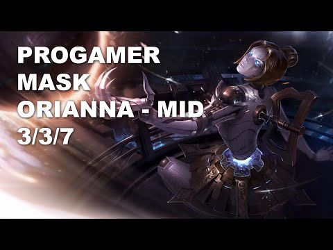 Progamer Mask Mid Orianna vs Syndra - KR Challenger Rank Game
