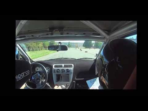 Rajd XIII Mielecki 08-09-2013 Konrad Bukowski Andrzej Sanocki Honda Civic Type R