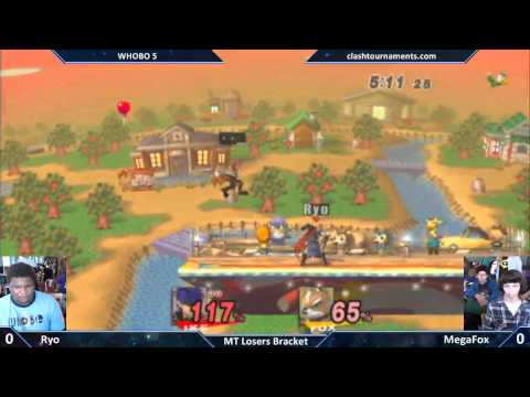 WHOBO 5 - Ryo vs MegaFox - Mid Tiers - SSBB
